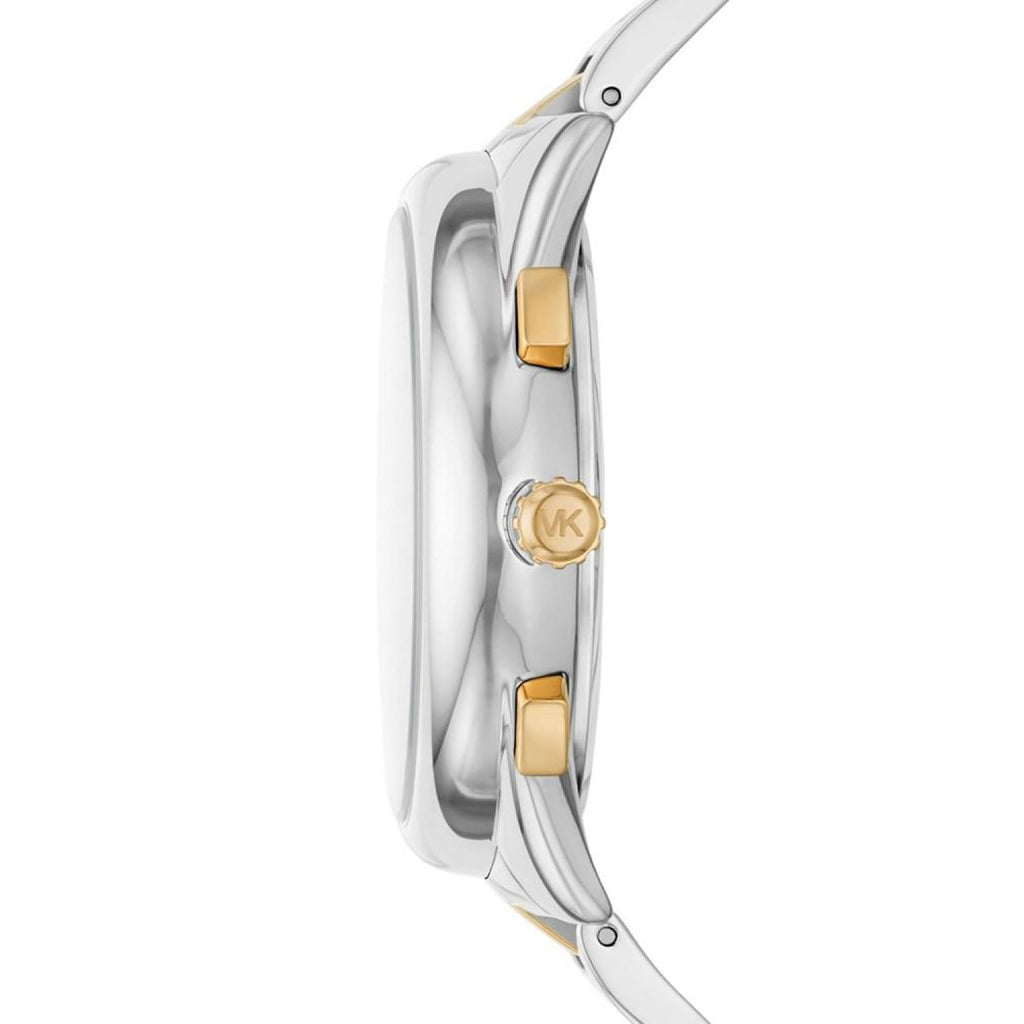 Michael Kors Janelle Chronograph Silver Dial Two Tone Steel Strap Watch For Men - MK8994 Buy Now By Michael Kors