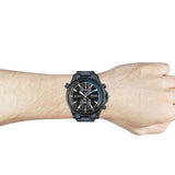 Hugo Boss Globetrotter Black Dial Black Steel Strap Watch for Men - 1513824 Buy Now By Hugo Boss