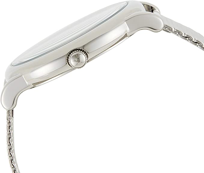 Emporio Armani Luigi Analog Black Dial Silver Mesh Bracelet Watch For Men - AR11272 Buy Now By Emporio Armani