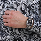 Emporio Armani Diego Automatic Black Dial Silver Steel Strap Watch For Men - AR60057 Buy Now By Emporio Armani