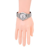 Gucci G Timeless Diamonds Silver Dial Silver Steel Strap Watch For Men - YA126404 Buy Now By Gucci