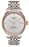 Tissot T Classic Le Locle Powermatic 80 Silver Dial Two Tone Steel Strap Watch For Men - T006.407.22.036.00 Buy Now By Tissot