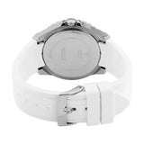 Guess Zena Analog White Dial White Rubber Strap Watch For Women - W1094L1 Buy Now By Guess