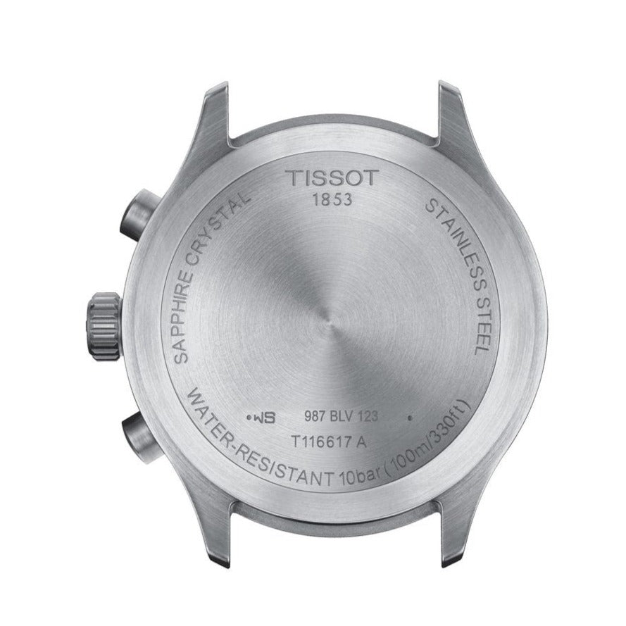 Tissot Chrono XL Vintage Blue Dial Brown Leather Strap Watch For Men - T116.617.16.042.00 Buy Now By Tissot