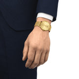 Tissot T Classic Everytime Medium Gold Dial Gold Mesh Bracelet Watch For Men - T109.410.33.021.00 Buy Now By Tissot