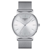 Tissot Everytime Gent Silver Dial Silver Mesh Bracelet Watch for Men - T143.410.11.011.00 Buy Now By Tissot