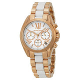 Michael Kors Bradshaw Silver Dial Two Tone Steel Strap Watch for Women - MK5907 Buy Now By Michael Kors
