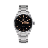Tag Heuer Carrera Calibre 5 Automatic Black Dial Silver Steel Strap Watch for Men - WAR201C.BA0723 Buy Now By Tag Heuer