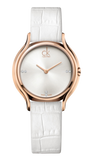 Calvin Klein Skirt White Dial White Leather Strap Watch for Women - K2U236KW Buy Now By Calvin Klein
