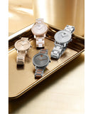 Movado Bold Ceramic Silver Dial Silver Steel Strap Watch for Women - 3600638 Buy Now By Movado