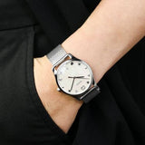 Gucci G-Timeless Mother of Pearl Dial Silver Mesh Bracelet Watch For Women - YA1264040 Buy Now By Gucci