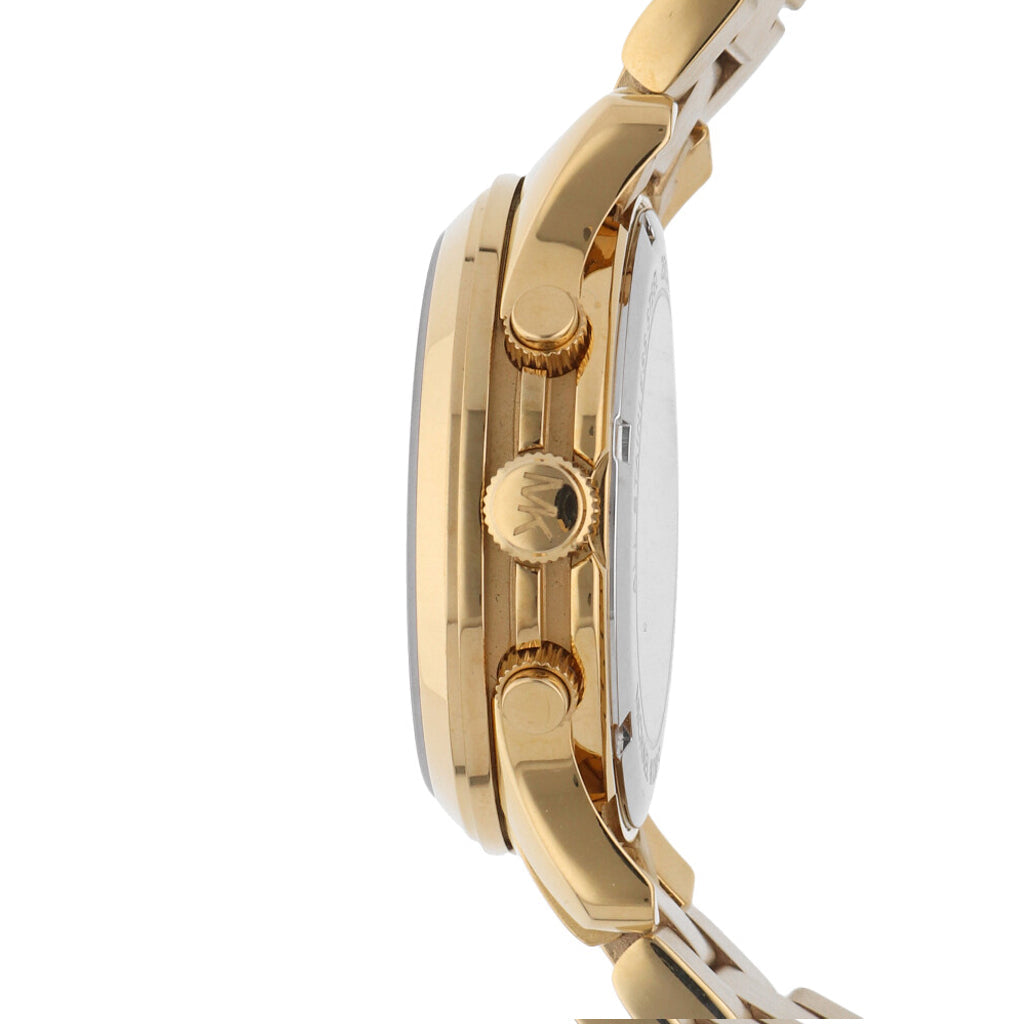 Michael Kors Runway Iridescent Pink Dial Gold Steel Strap Watch for Women - MK5939 Buy Now By Michael Kors