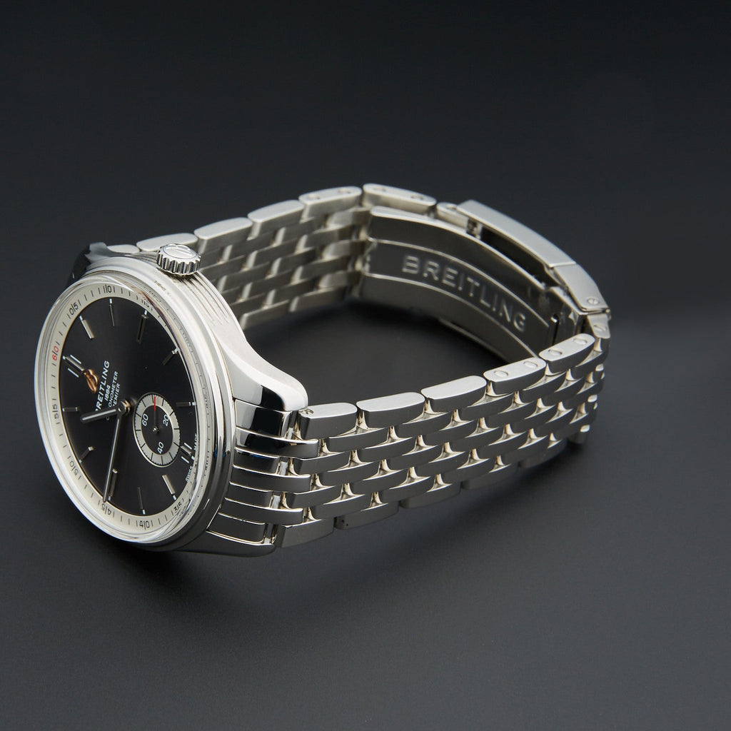 Breitling Premier Automatic 40mm Stainless Steel Anthracite Dial Mens Watch - A37340351B1A1 Buy Now By Breitling