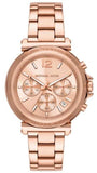 Michael Kors Maren Chronograph Rose Gold Dial Rose Gold Steel Strap Watch for Women - MK7494 Buy Now By Michael Kors