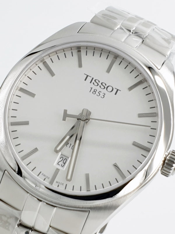 Tissot PR 100 Quartz White Dial Silver Steel Strap Watch For Women - T101.410.11.031.00 Buy Now By Tissot