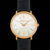 Michael Kors Jaryn Quartz White Dial Black Leather Strap Watch For Women - MK2472 Buy Now By Michael Kors