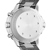 IWC Aquatimer Chronograph Black Dial Black Leather Strap Watch for Men - IW376803 Buy Now By IWC