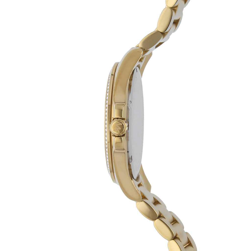 Michael Kors Bradshaw Quartz Gold Dial Gold Steel Strap Watch For Women - MK6555 Buy Now By Michael Kors