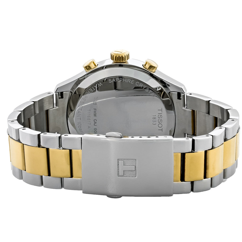 Tissot Chrono XL Classic Blue Dial Two Tone Steel Strap Watch for Men - T116.617.22.041.00 Buy Now By Tissot