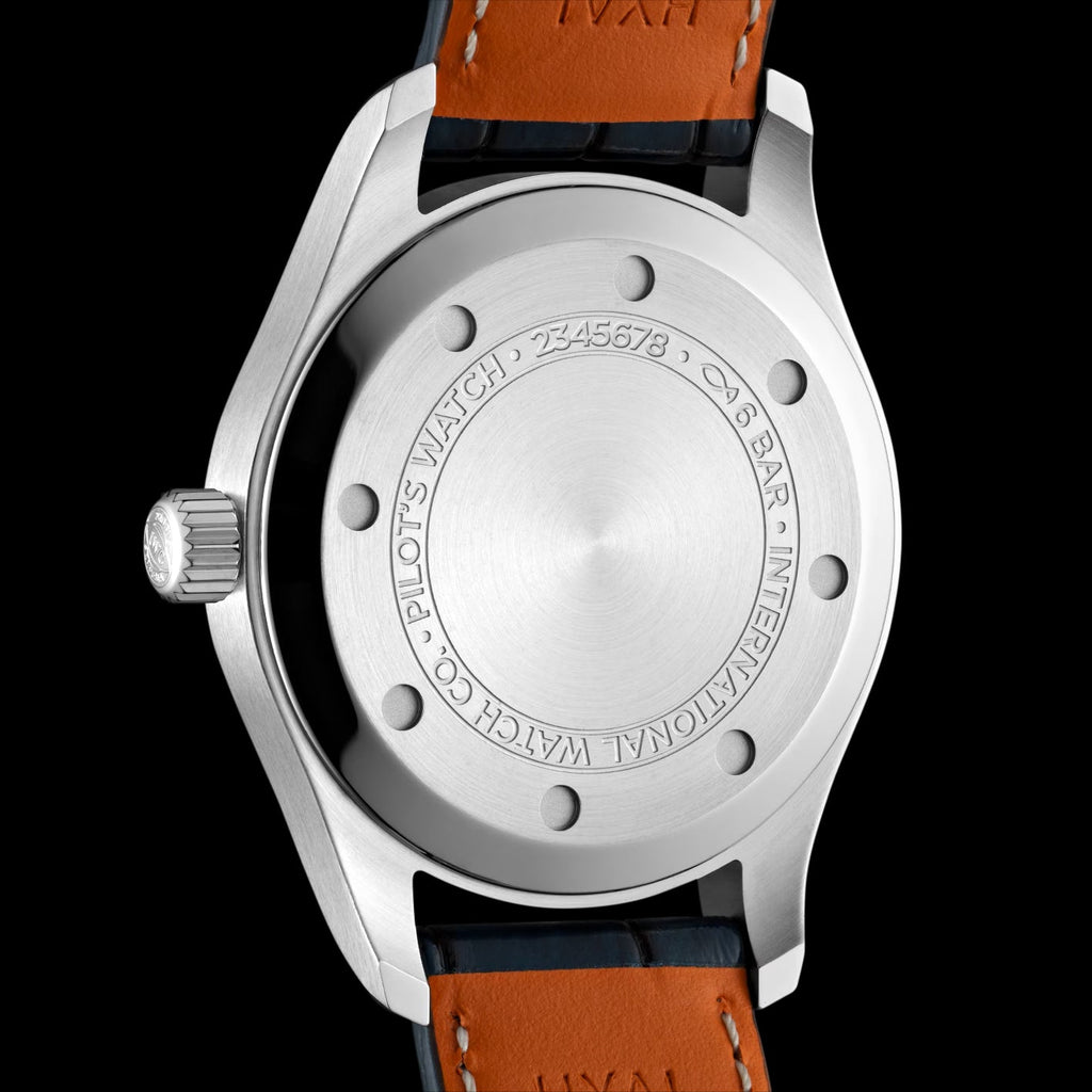 IWC Pilot's Mark XVIII 40mm Black Dial Black Leather Strap Watch for Men - IW327001 Buy Now By IWC