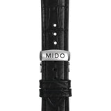 Mido Comander II Automatic Chronometer Silver Dial Black Leather Strap Watch For Men - M021.431.16.031.00 Buy Now By Mido