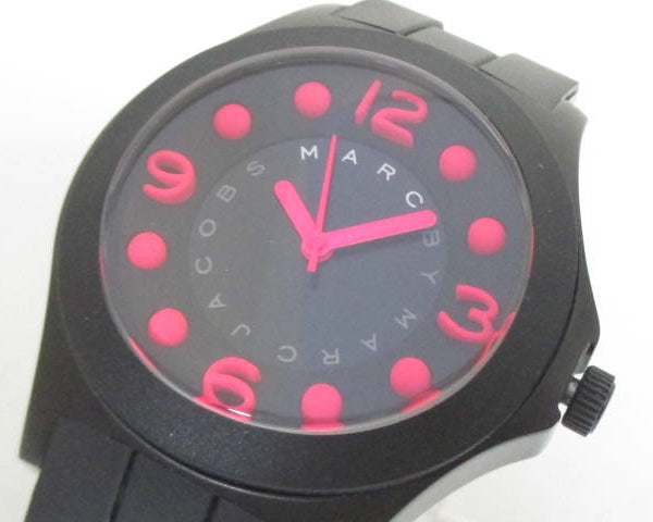 Marc Jacobs Pelly Black Dial Black Silicone Strap Watch for Women - MBM2508 Buy Now By Marc Jacobs