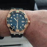 Maurice Lacroix Aikon Venturer Black Dial Black Rubber Strap Watch For Men - AI6058-BRZ0B-330-2 Buy Now By Maurice Lacroix