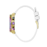 Guess Fusion Chronograph White Dial White Leather Strap Watch For Women - GW0553L2 Buy Now By Guess