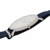 Daniel Wellington Classic Bayswater White Dial Blue NATO Strap Watch For Men - DW00100276 Buy Now By Daniel Wellington