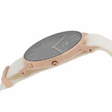 Daniel Wellington Classic Petite Dover Black Dial White NATO Strap Watch For Women - DW00100314 Buy Now By Daniel Wellington