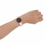 Daniel Wellington Classic Petite Dover Black Dial White NATO Strap Watch For Women - DW00100314 Buy Now By Daniel Wellington