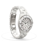 Chanel J12 Quartz White Dial White Steel Strap Watch for Women - J12 H5698 Buy Now By Chanel