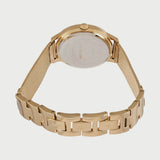 Guess Chelsea Crystals Black Dial Gold Mesh Bracelet Watch For Women - W0647L8 Buy Now By Guess