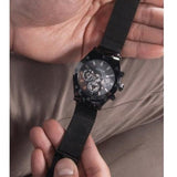 Guess Continental Chronograph Black Dial Black Mesh Strap Watch For Men - GW0582G3 Buy Now By Guess