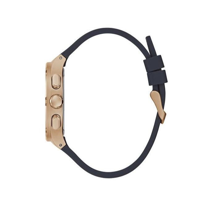 Guess Headline Multifunction Quartz Blue Dial Blue Silicone Strap Watch For Men - GW0571G2 Buy Now By Guess