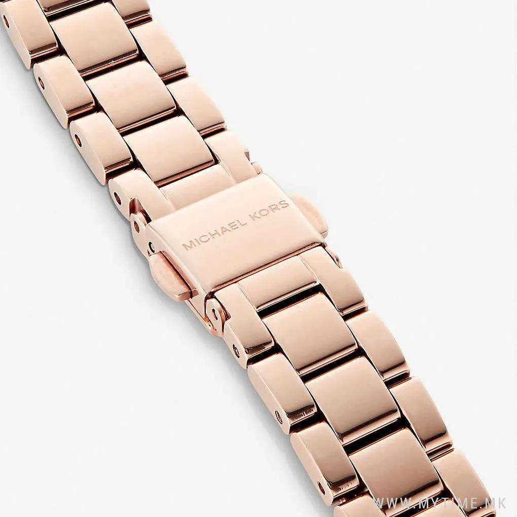 Michael Kors Sofie Analog Quartz Blue Dial Rose Gold Steel Strap Watch For Women - MK3971 Buy Now By Michael Kors