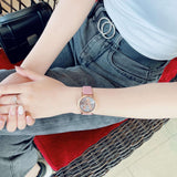 Versace Virtus Quartz Grey Dial Pink Leather Strap Watch for Women - VEHC00319 Buy Now By Versace