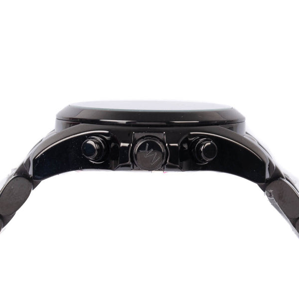 Michael Kors Bradshaw Chronograph Black Dial Black Steel Strap Watch For Women - MK6058 Buy Now By Michael Kors