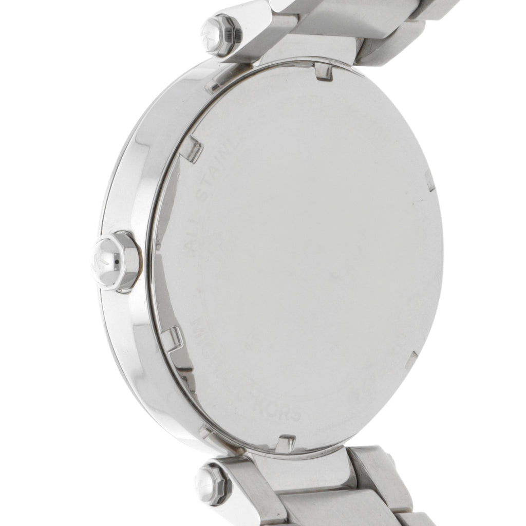 Michael Kors Parker Mother of Pearl Silver Steel Strap Watch for Women - MK6424 Buy Now By Michael Kors