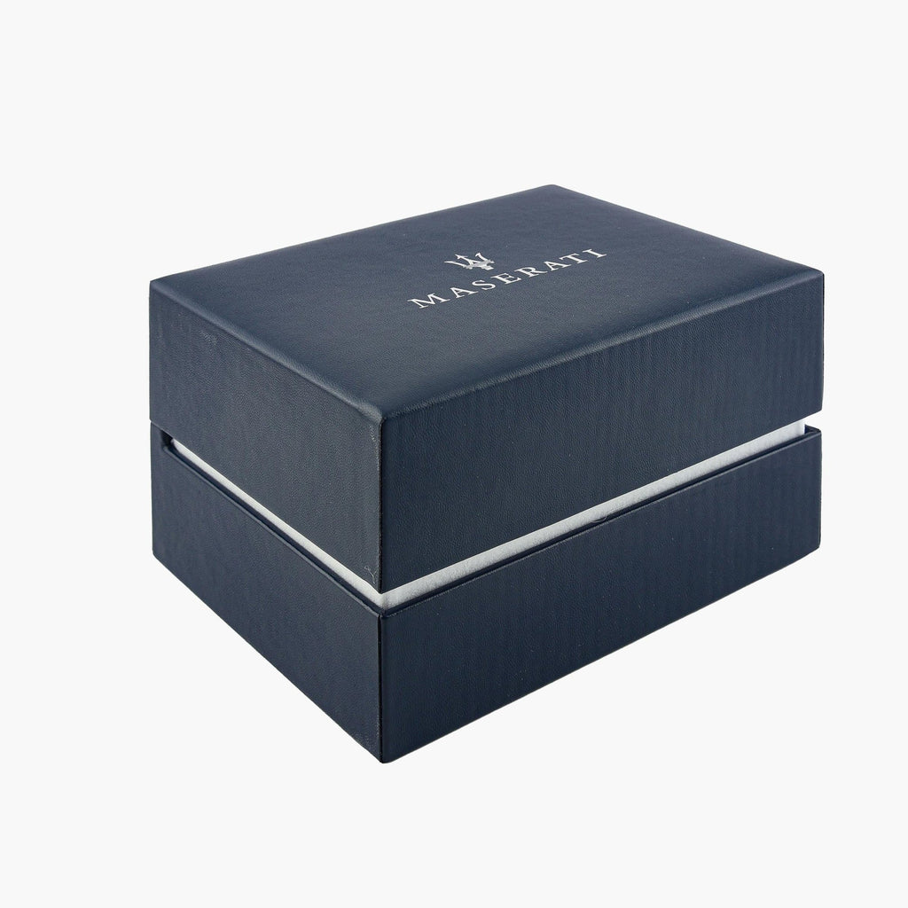 Maserati Stile Chronograph Blue Dial Blue Steel Strap Watch For Men - R8873642008