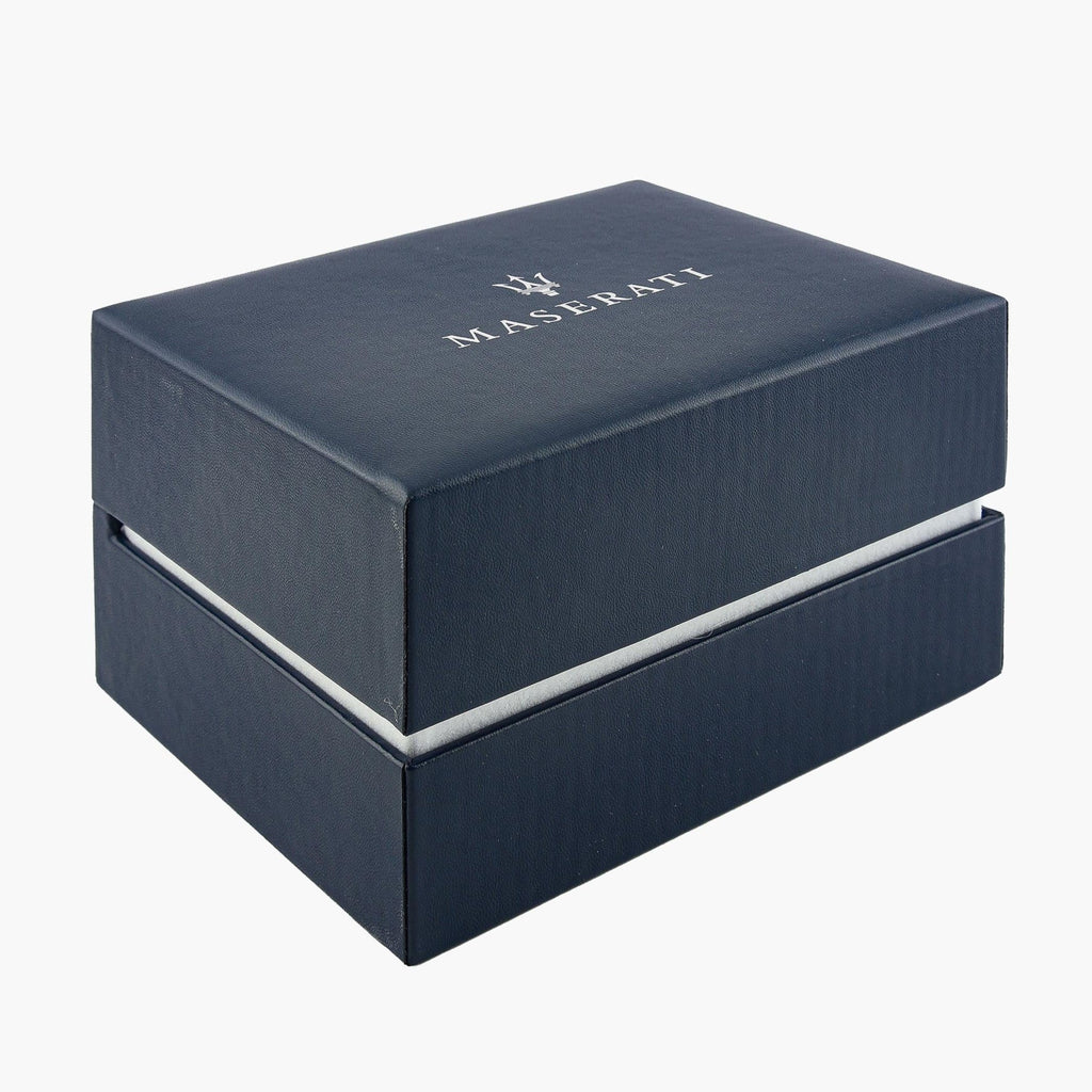 Maserati Epoca Chronograph Blue Dial Silver Steel Strap Watch For Men - R8873618024