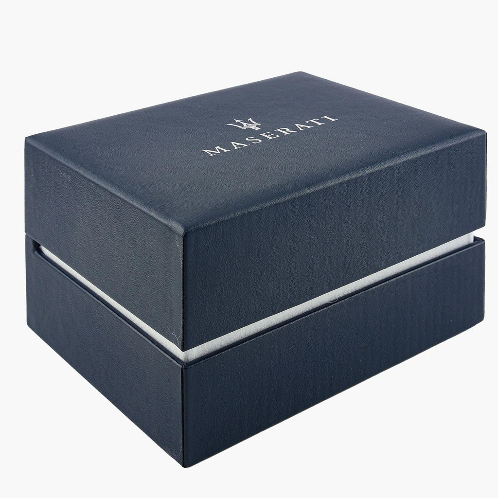 Maserati Epoca Chronograph Blue Dial Brown Leather Strap Watch For Men - R8871618014