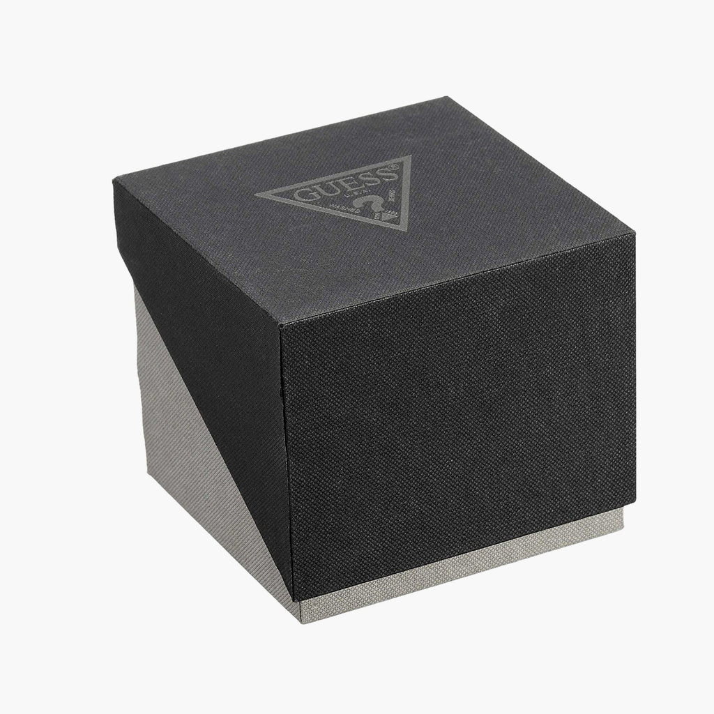 Guess Connoisseur Analog Black Dial Silver Steel Strap Watch For Men - GW0542G1 Buy Now By Guess