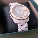 Coach Preston Pink Dial Pink Steel Strap Watch for Women - 14503463 Buy Now By Coach