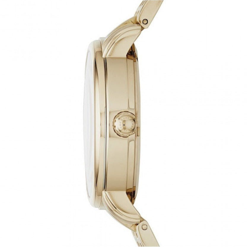 Marc Jacobs Amy Gold Dial Gold Leather Strap Watch for Women - MBM8627 Buy Now By Marc Jacobs