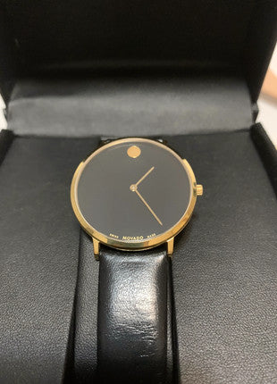 Movado 70th Anniversary Special Edition Black Dial 35mm Watch For Women - 0607137 Buy Now By Movado