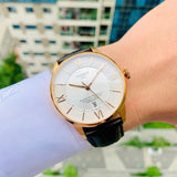 Tissot Chemin Des Tourelles Powermatic 80 Cosc Silver Dial Brown Leather Strap Watch For Men - T099.408.36.038.00 Buy Now By Tissot