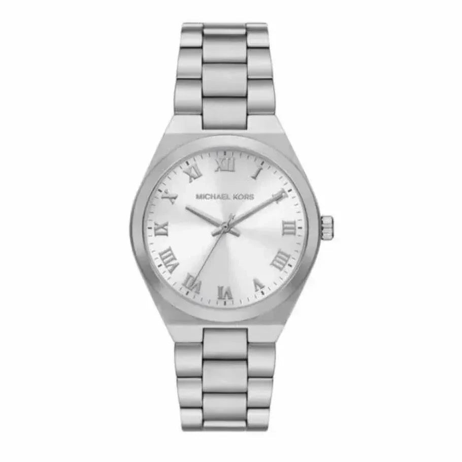 Michael Kors Lennox Three Hand Silver Dial Silver Steel Strap Watch For Women - MK7393 Buy Now By Michael Kors