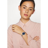 Swarovski Cosmopolitan Blue Dial Silver Steel Strap Watch for Women - 5517790 Buy Now By Swarovski