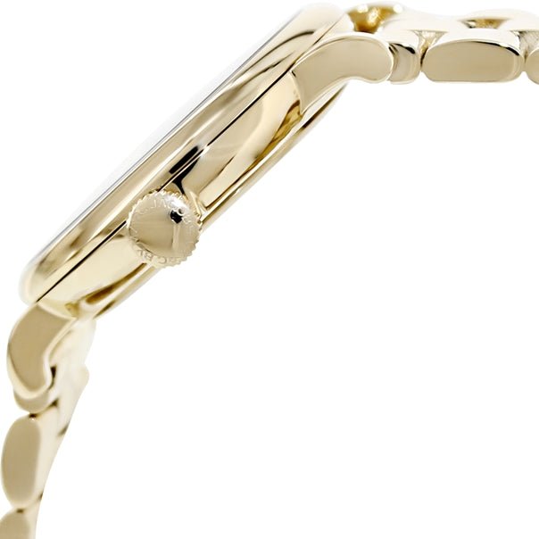 Marc Jacobs Baker White Dial Gold Steel Strap Watch for Women - MBM3243 Buy Now By Marc Jacobs